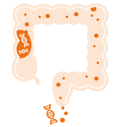 EarlyTect Test Cancro Colon Disegno